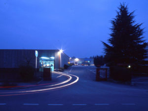 panoramica sede in notturna